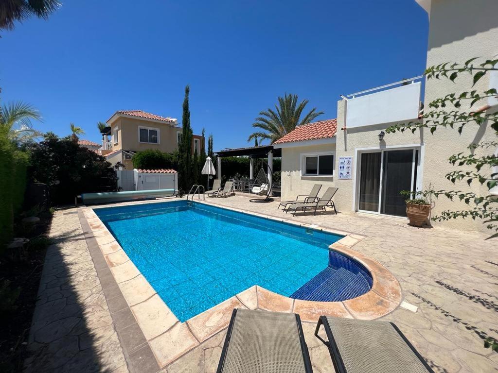 Villa Tamara With Private Pool Peyia Exterior foto